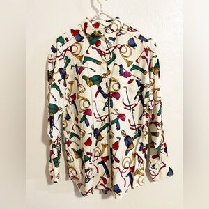 Picone Sport Printed Shirt Size M